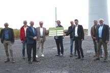 Scheckübergabe an die Bürgerstiftung