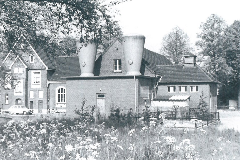 altes Wasserwerk. altes Wasserwerk Coesfeld 1955.