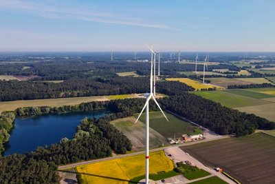 Windpark, Windrad, Grüne Energie, Windenergie, Klimaschutz