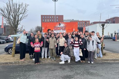 Die Jugendtheatergruppe der Freilichtbühne Coesfeld